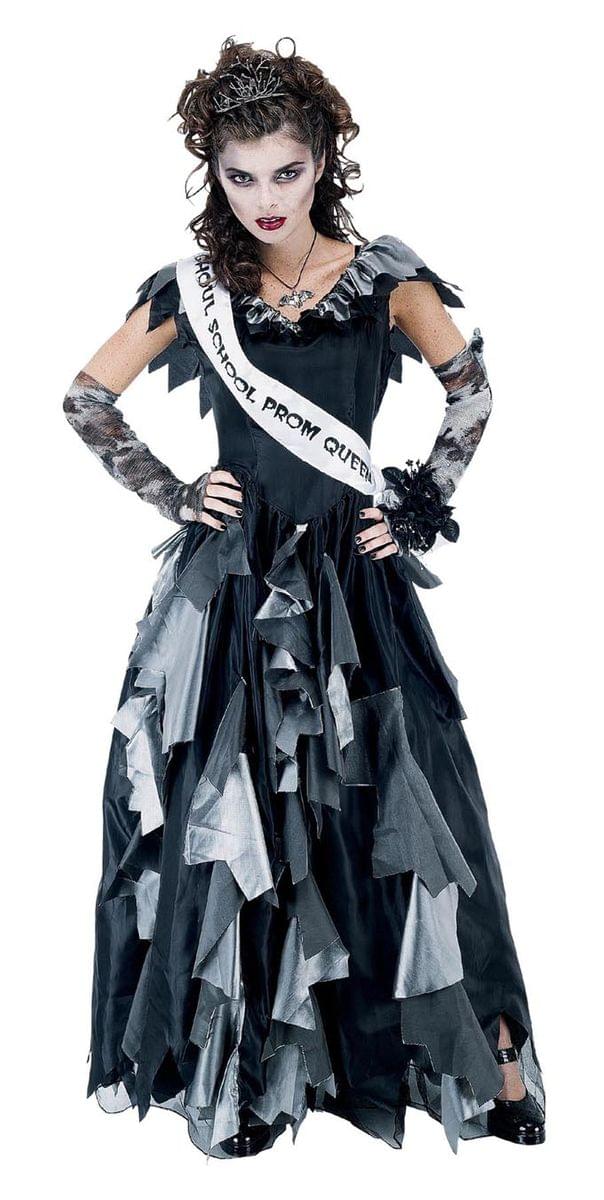 Zombie Prom Queen Costume Dress Adult