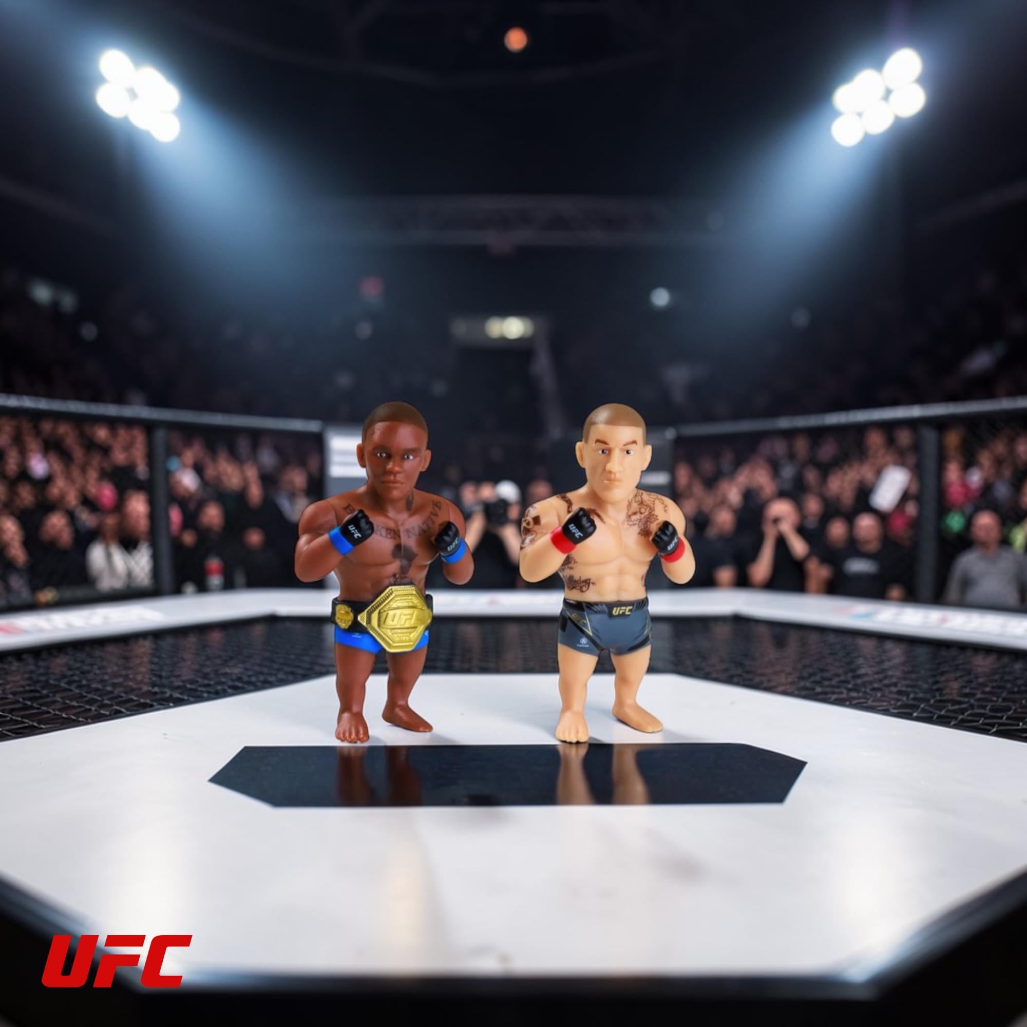 UFC Collectible Fights Minifigure 8-Pack Deluxe Box Set