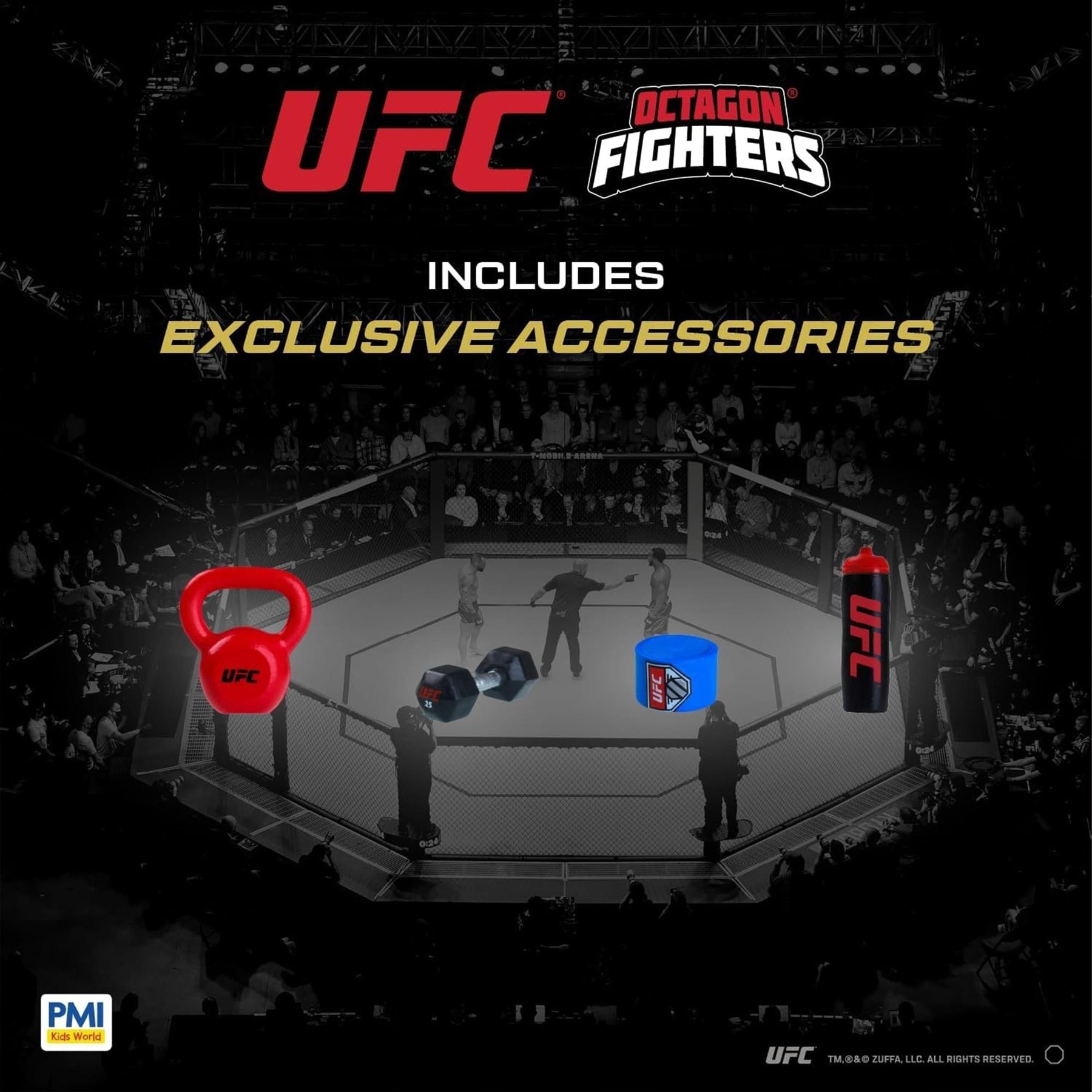 UFC Collectible Fights Minifigure 8-Pack Deluxe Box Set