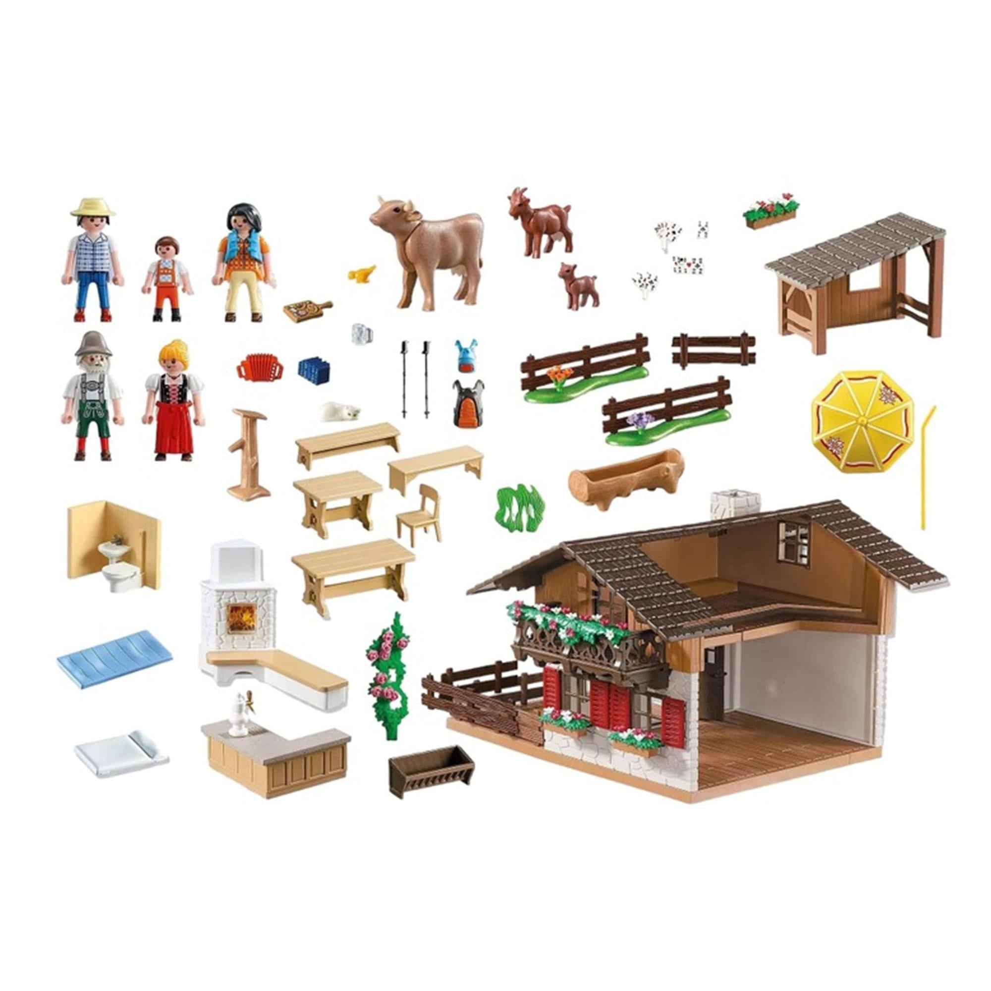 Playmobil 5422 Country Alpine Lodge Building Set