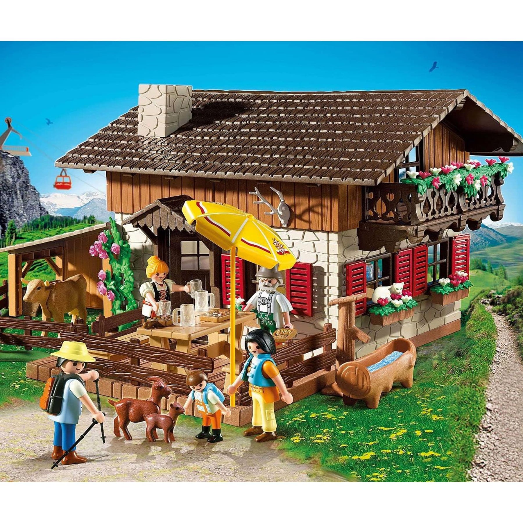 Playmobil 5422 Country Alpine Lodge Building Set