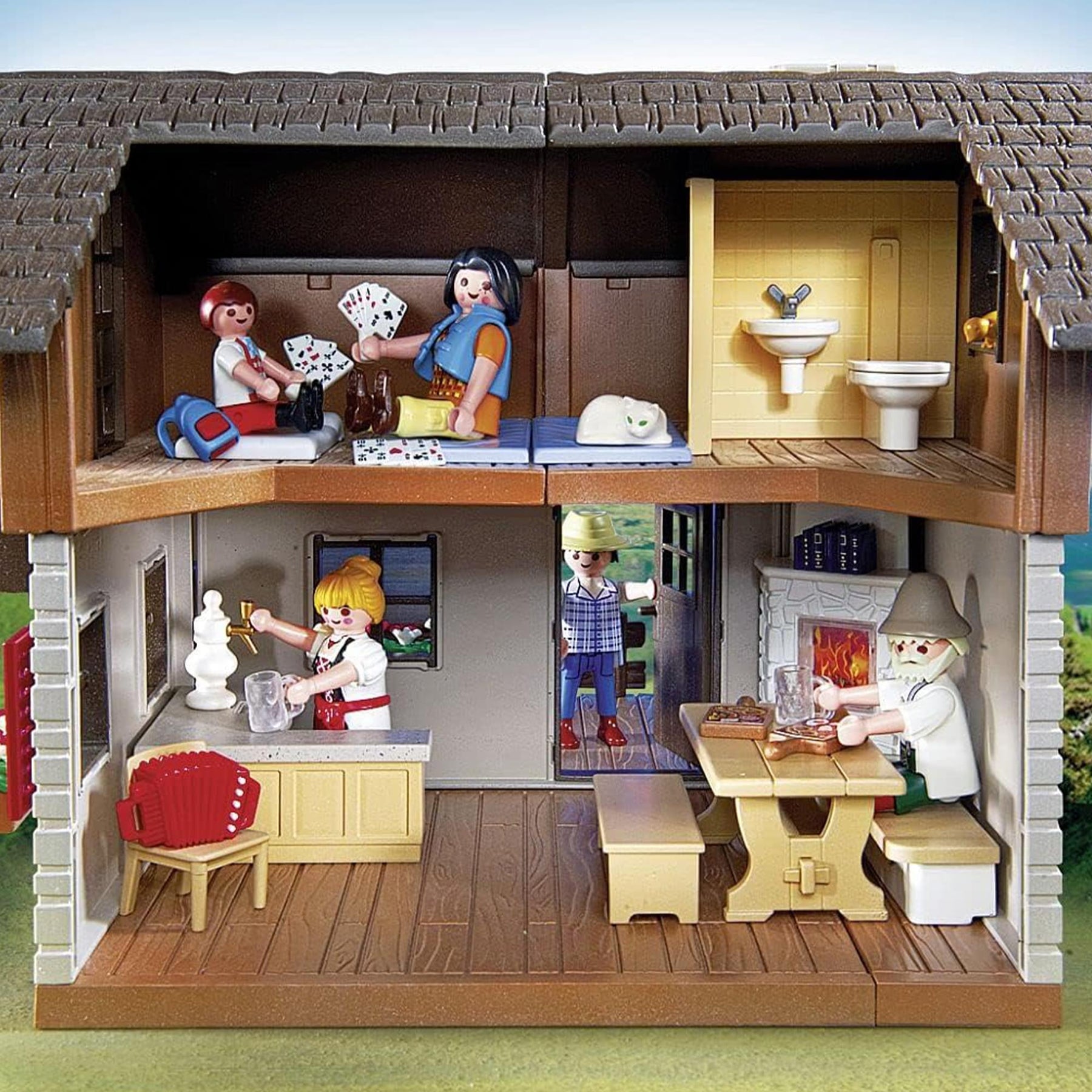 Playmobil 5422 Country Alpine Lodge Building Set