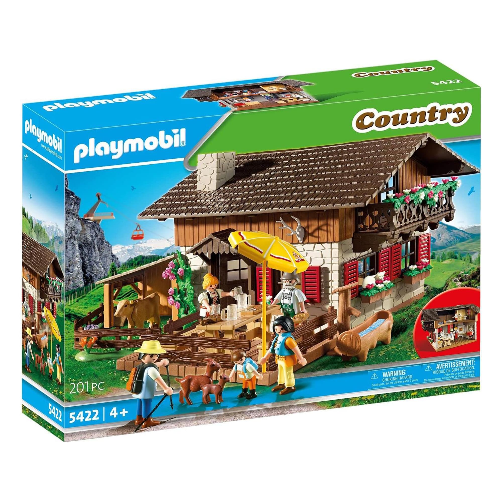Playmobil 5422 Country Alpine Lodge Building Set