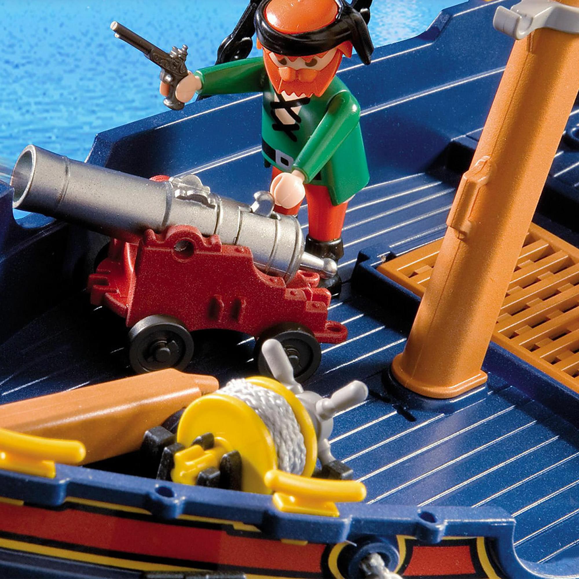 Playmobil 5810 Pirate Ship 84 Piece Building Set