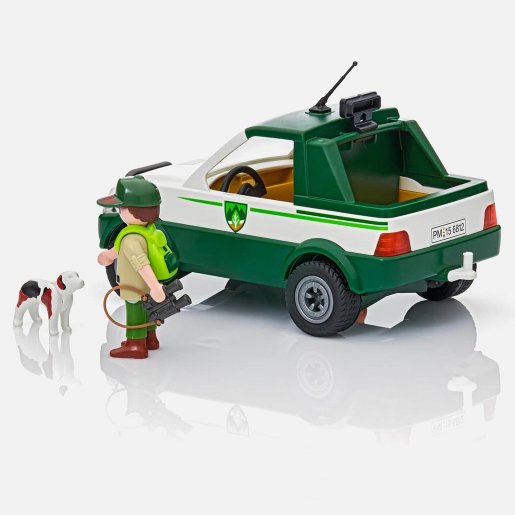 Playmobil 6812 Country Forest Ranger Pick Up Truck Building Set