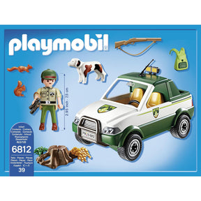 Playmobil 6812 Country Forest Ranger Pick Up Truck Building Set