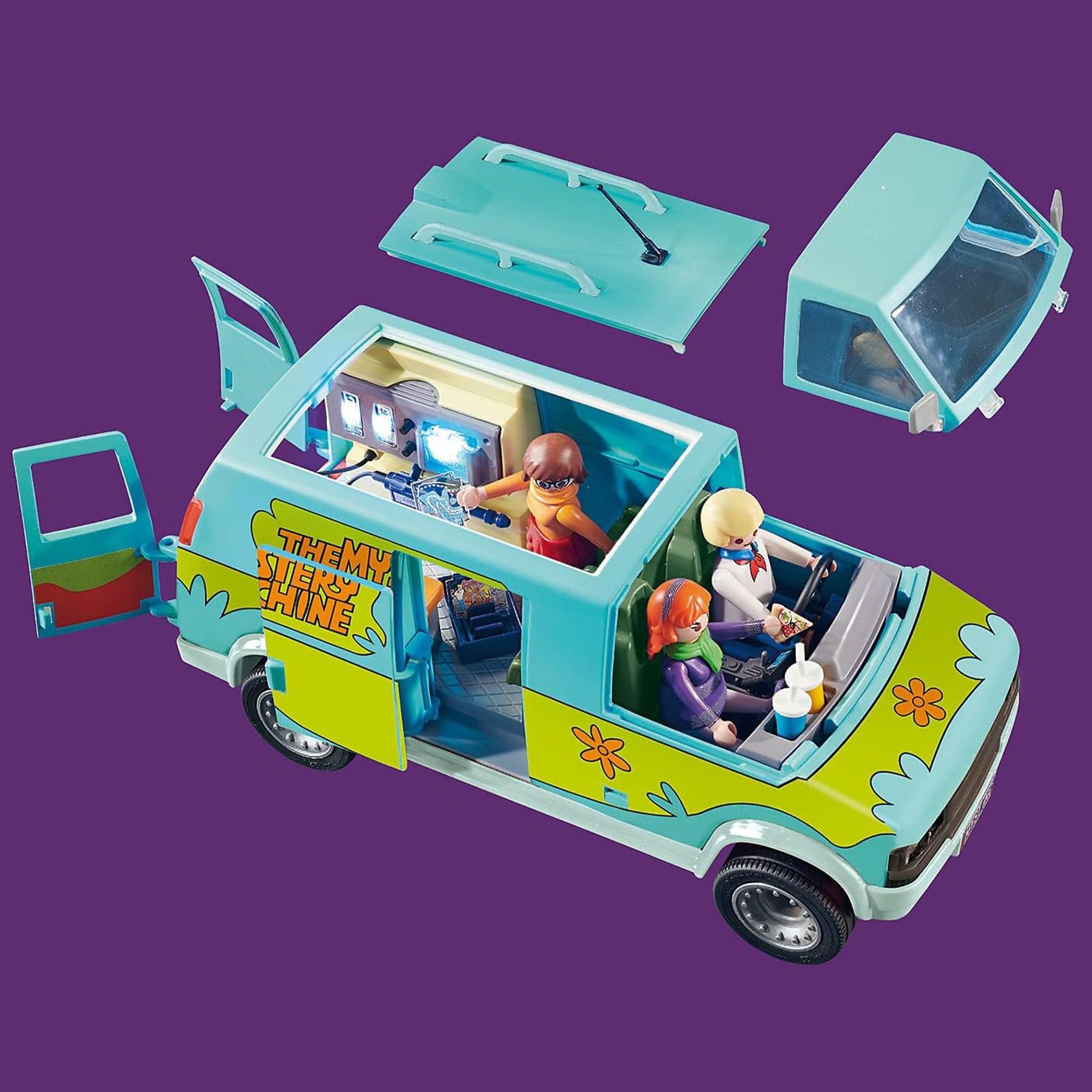 Scooby-Doo! Playmobil 70286 Mystery Machine Building Set