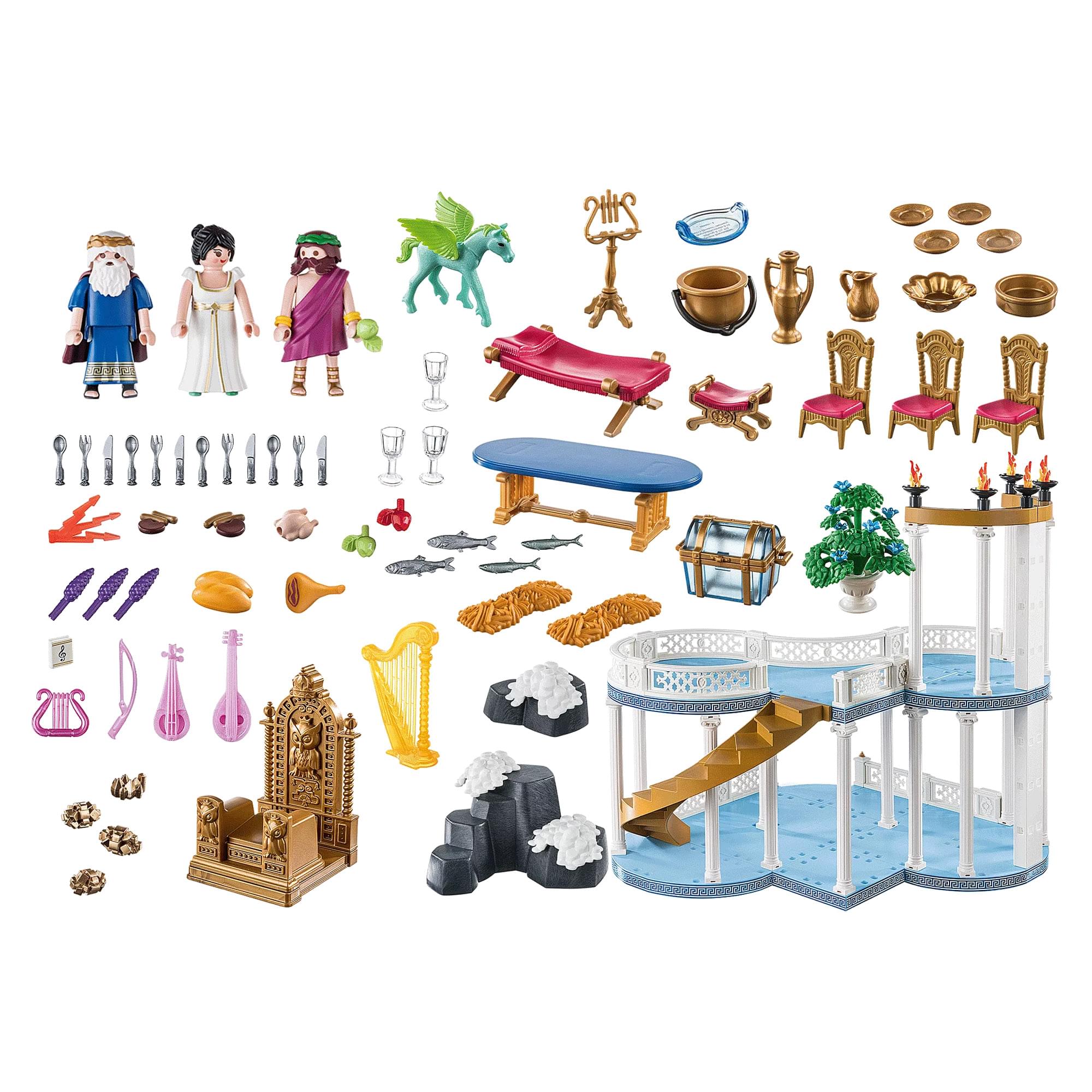 Playmobil 70465 Palace of Greek Gods on Mount Olympus 294 Piece Building Set