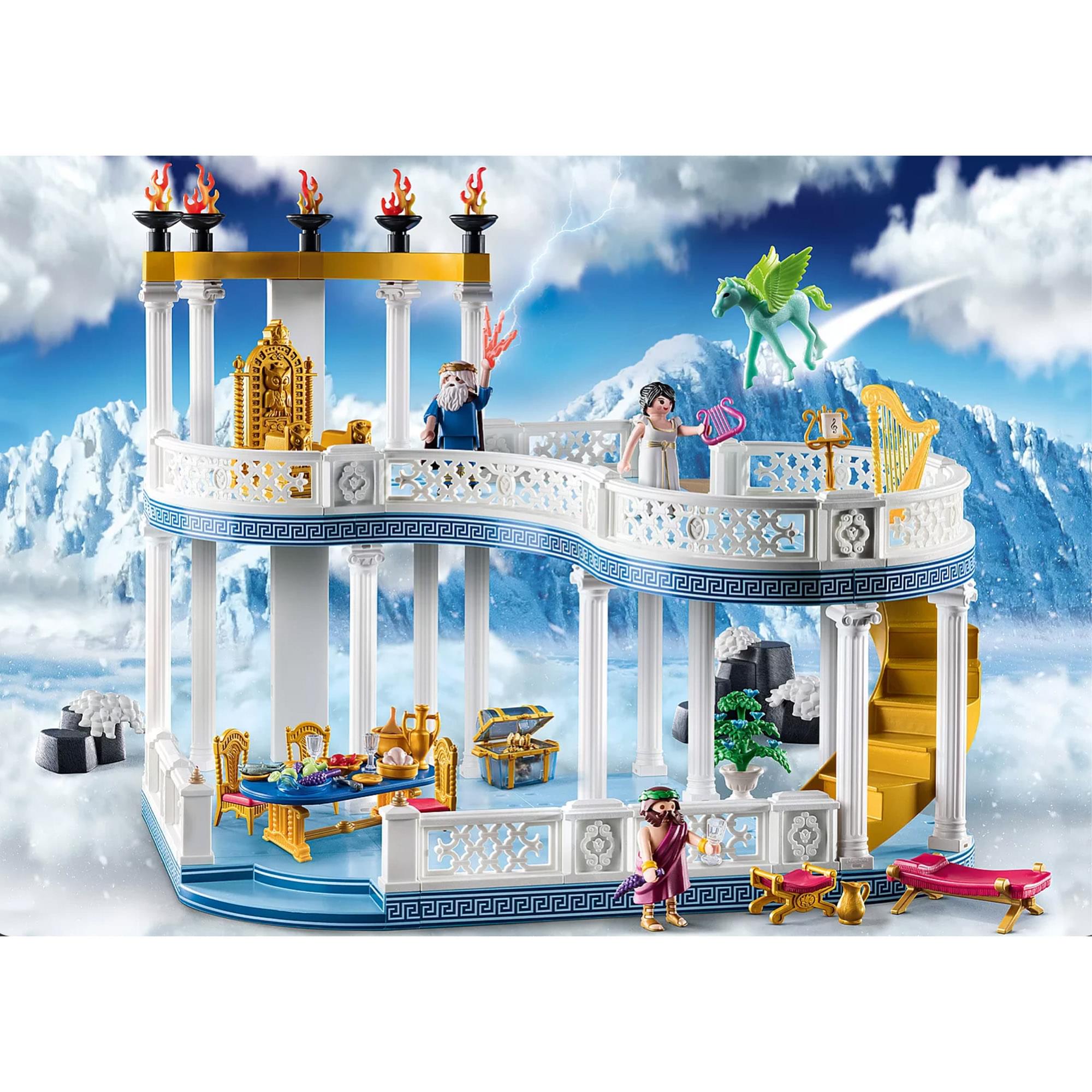 Playmobil 70465 Palace of Greek Gods on Mount Olympus 294 Piece Building Set