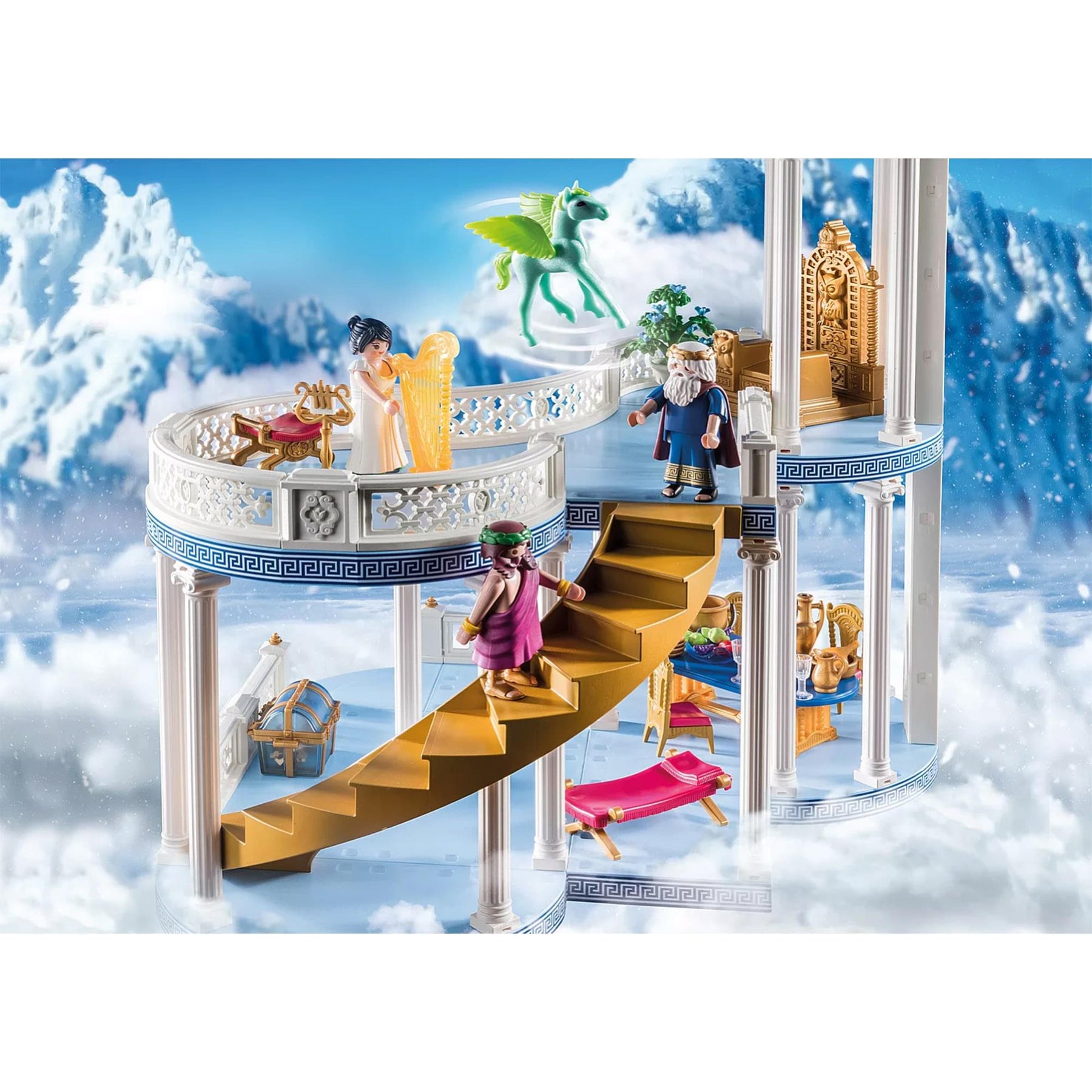 Playmobil 70465 Palace of Greek Gods on Mount Olympus 294 Piece Building Set