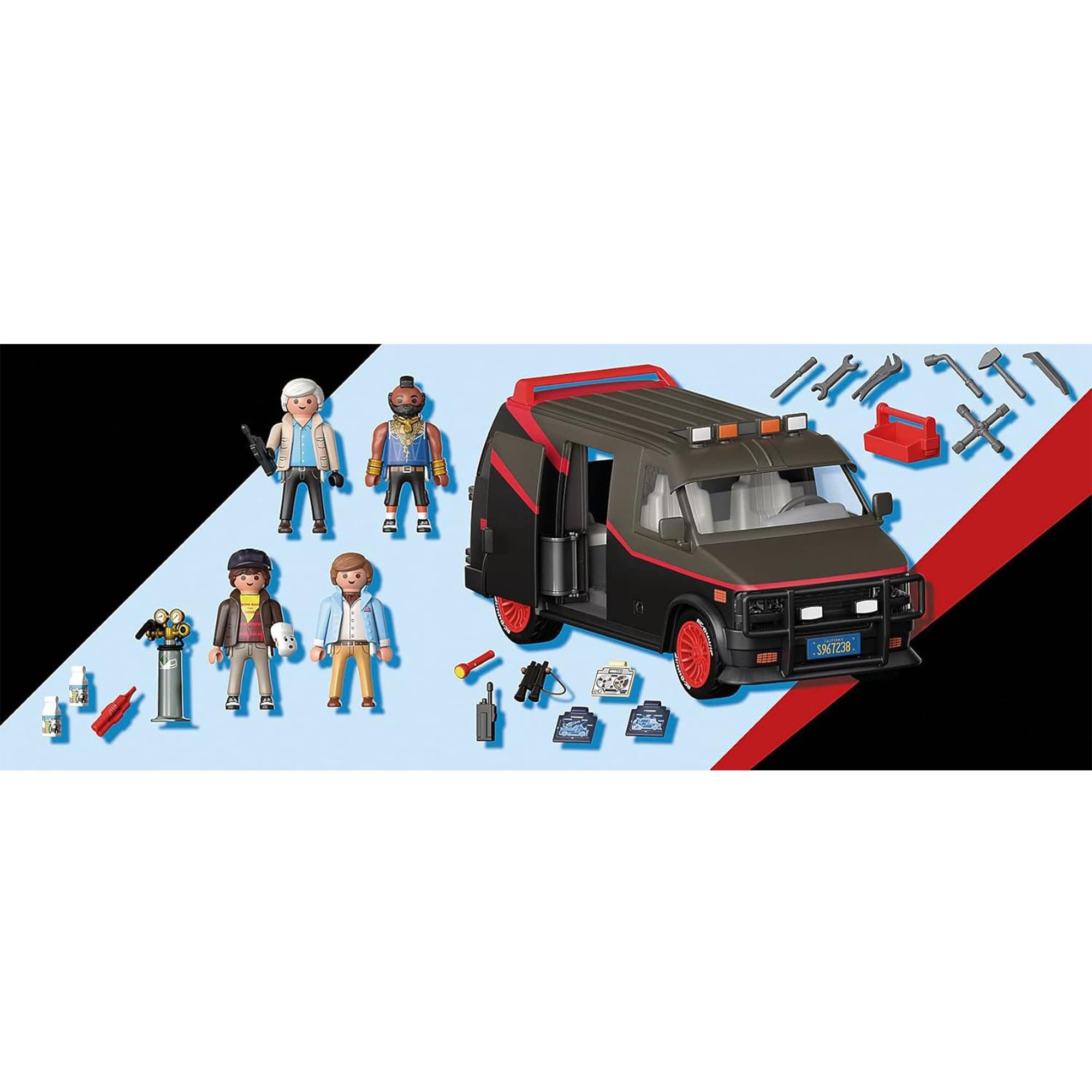 Playmobil 70750 The A-Team Van 69 Piece Building Set