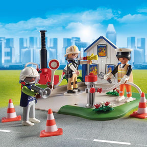 Playmobil 70980 My Figures Rescue Mission Building Set