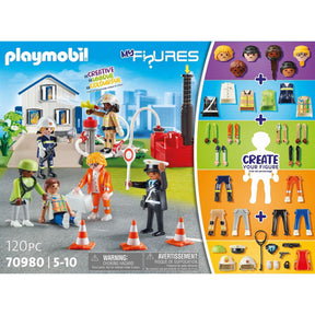 Playmobil 70980 My Figures Rescue Mission Building Set