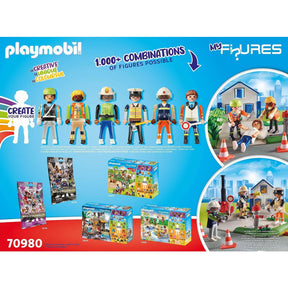 Playmobil 70980 My Figures Rescue Mission Building Set