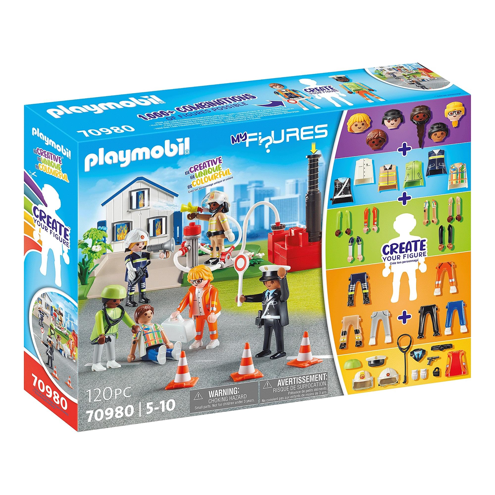Playmobil 70980 My Figures Rescue Mission Building Set