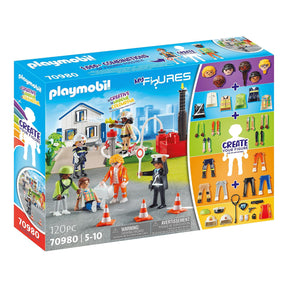 Playmobil 70980 My Figures Rescue Mission Building Set