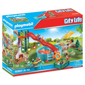 Playmobil 70987 Pool Party Building Set