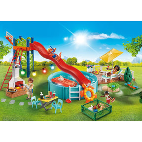 Playmobil 70987 Pool Party Building Set