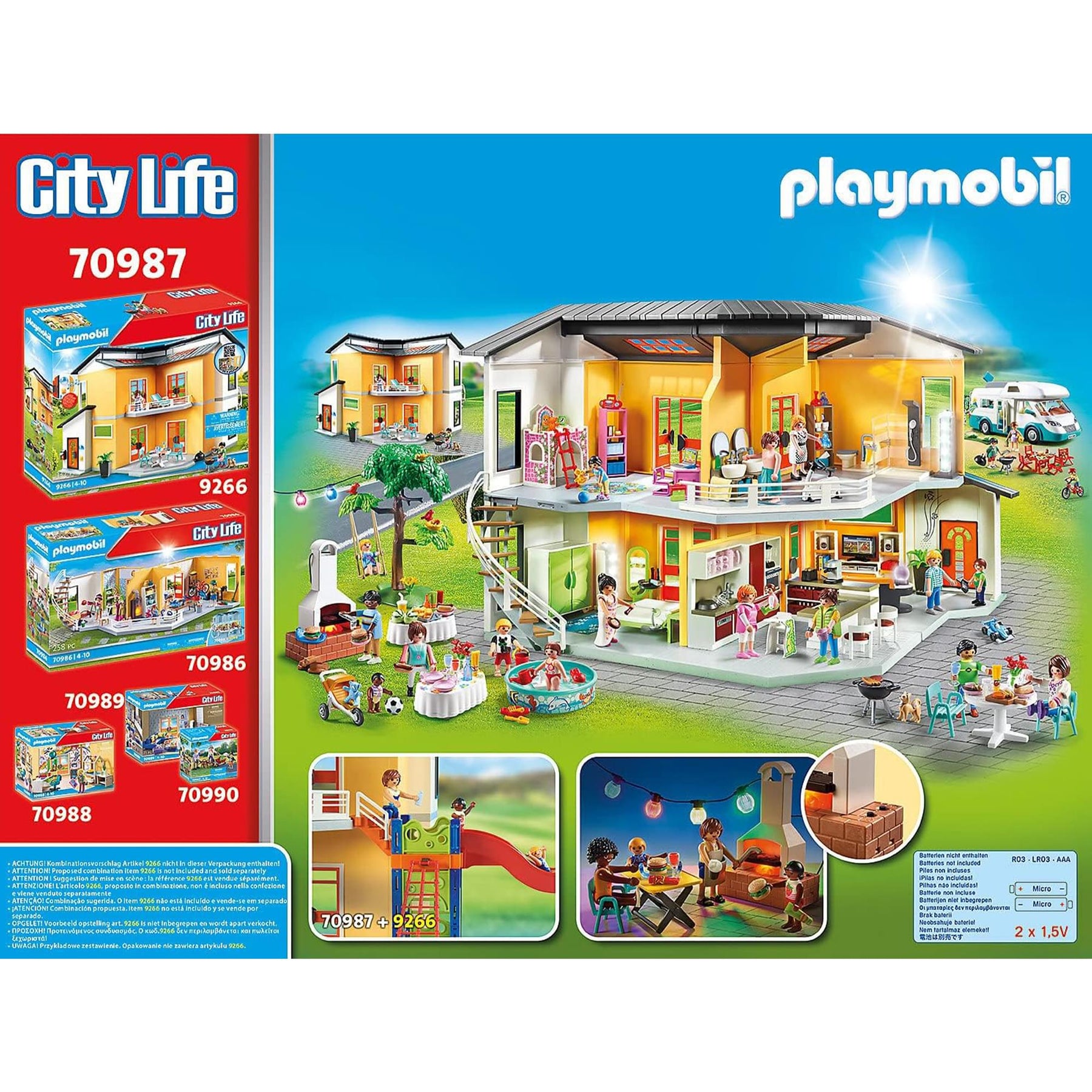 Playmobil 70987 Pool Party Building Set