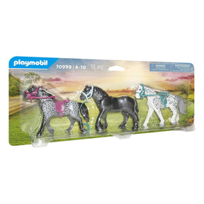 Playmobil 70999 Country Horse Trio Building Set