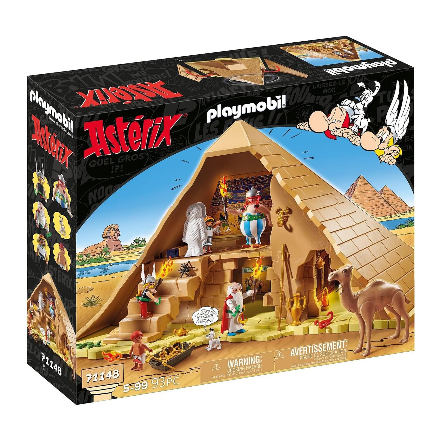Playmobil Asterix: Pyramid Of The Pharaoh 93 Piece Building Set