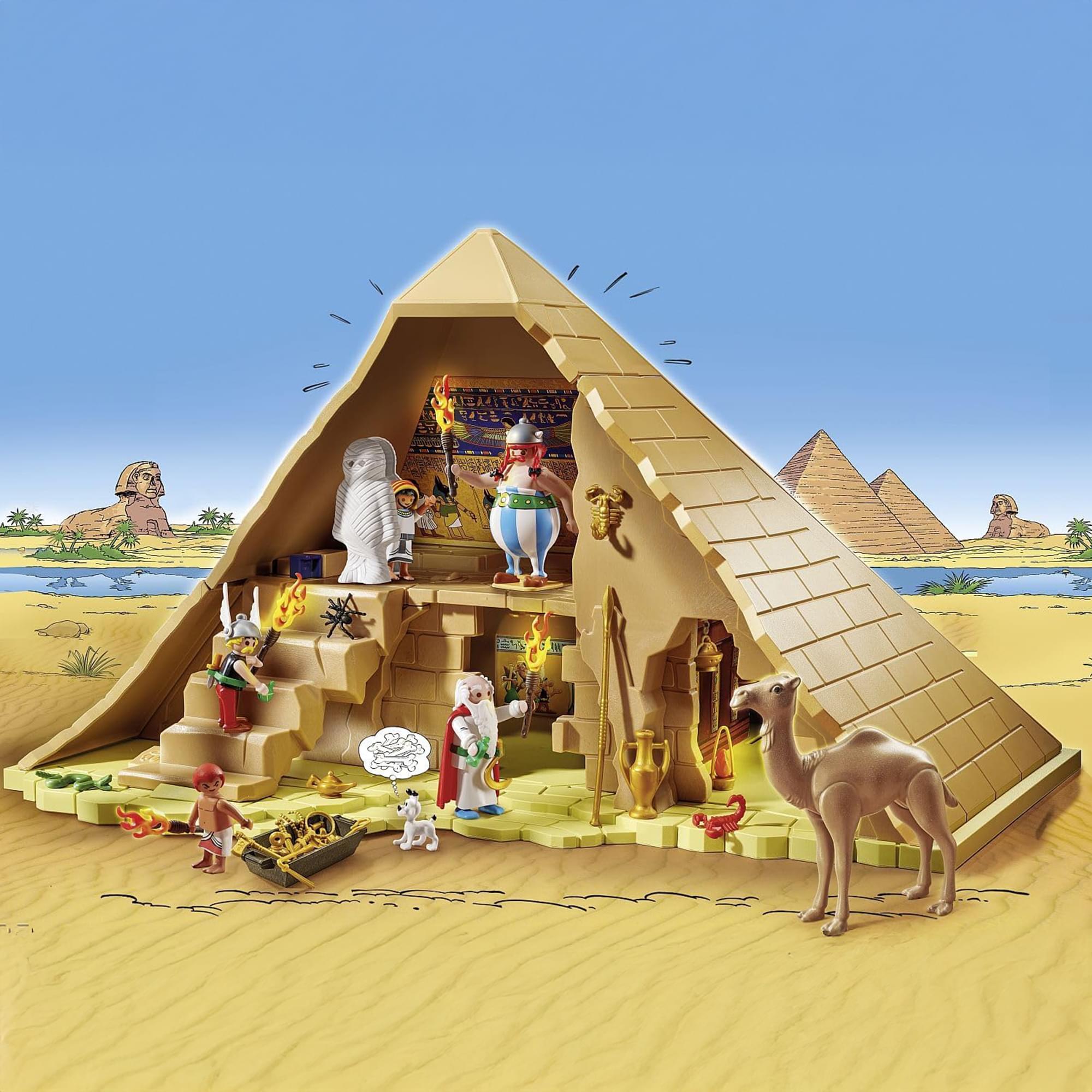 Playmobil Asterix: Pyramid Of The Pharaoh 93 Piece Building Set