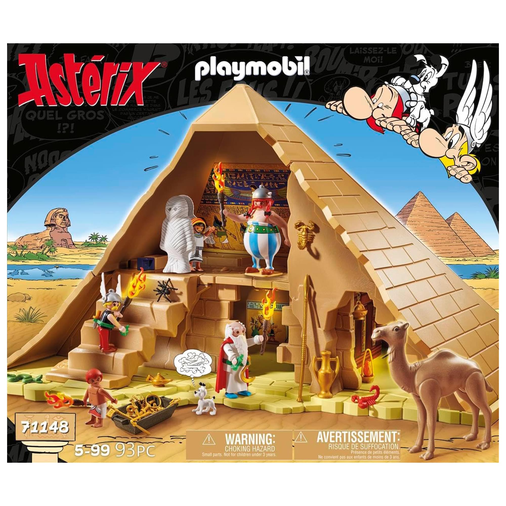Playmobil Asterix: Pyramid Of The Pharaoh 93 Piece Building Set