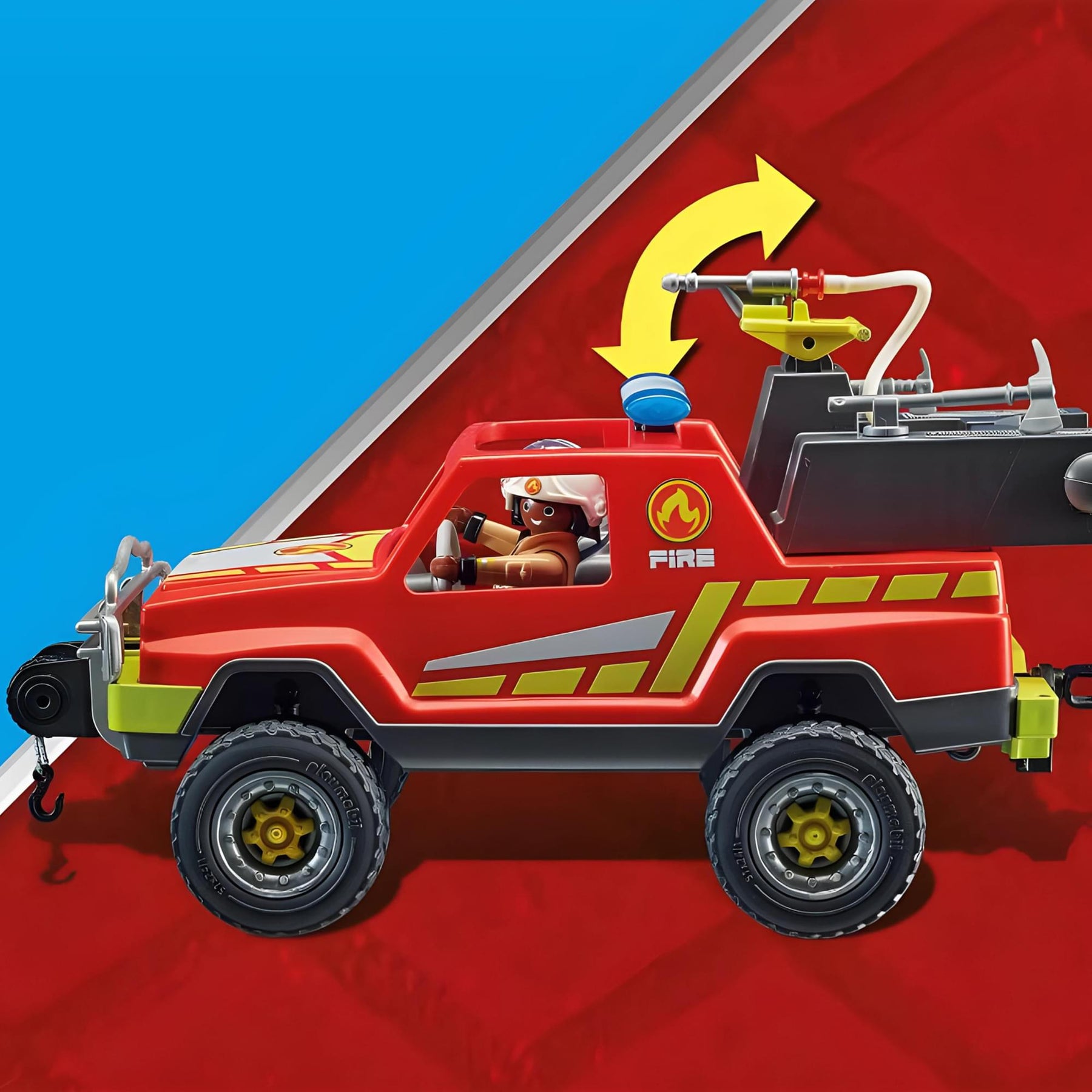 Playmobil 71194 Fire Rescue Truck Building Set