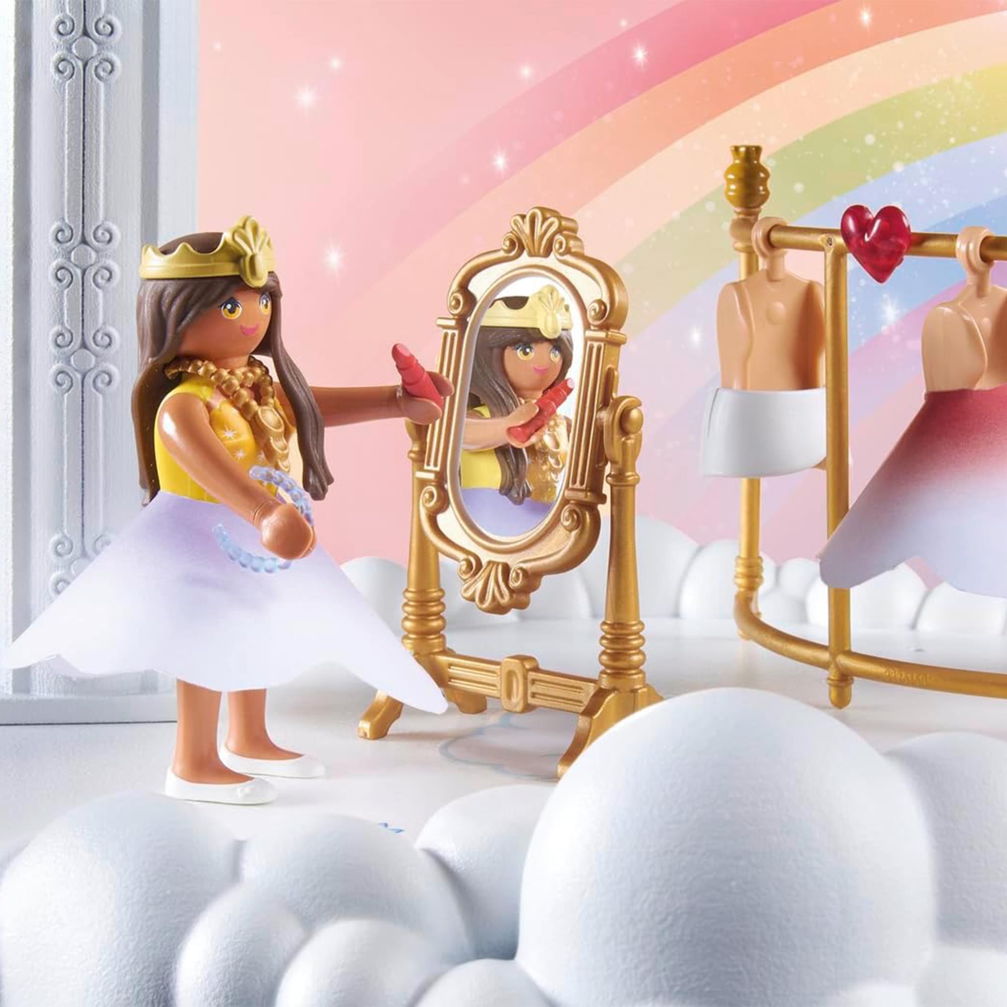 Playmobil 71408 Princess Magic Royal Clouds Wardrobe 63-Piece Building Set