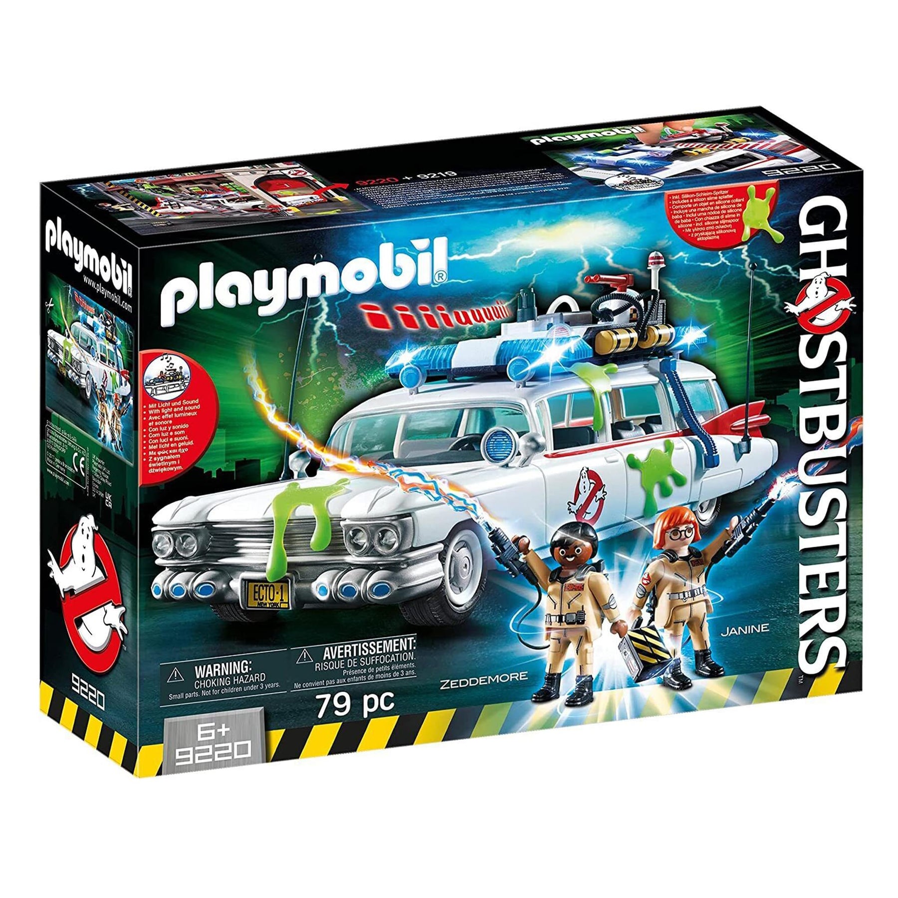 Ghostbusters Playmobil 9220 Ecto-1 with Lights and Sound