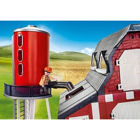 Playmobil 9315 Barn with Silo Building Set