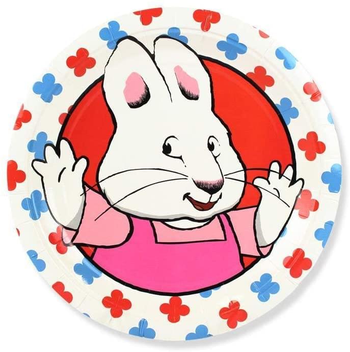 Max and Ruby Birthday Party Supplies Pack | 66 Pieces | Serves 8 Guests
