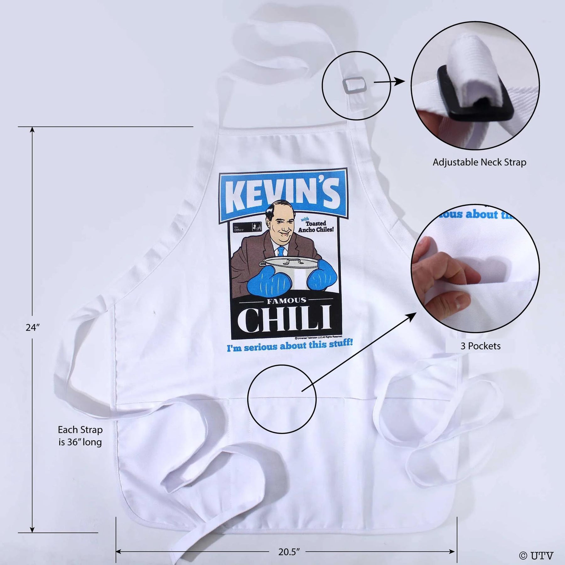 The Office Kevin's Famous Chili Kitchen Apron