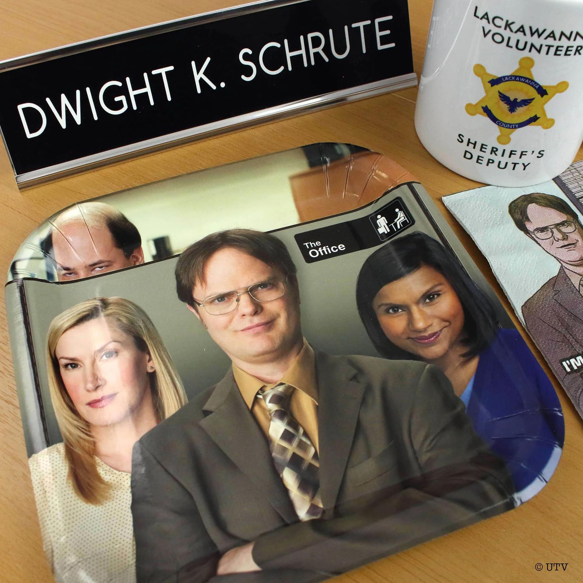 The Office 7 Inch Paper Dessert Plates | 8 Pack