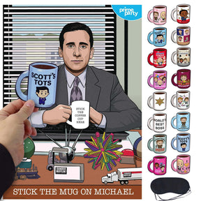 The Office Michael Scott's Coffee Pin-The-Cup Party Game