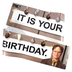 The Office "It Is Your Birthday" Party Banner