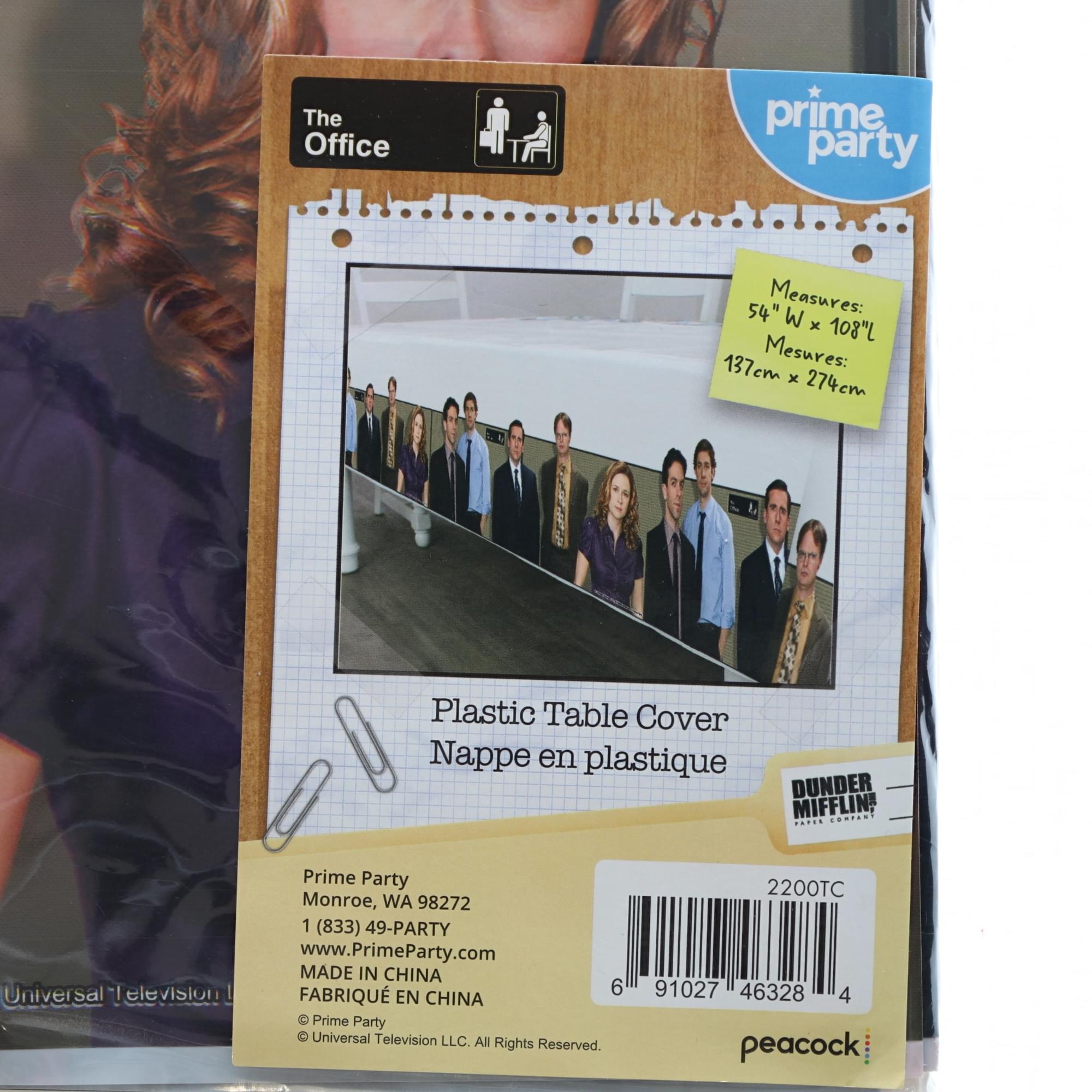 The Office Plastic Table Cover