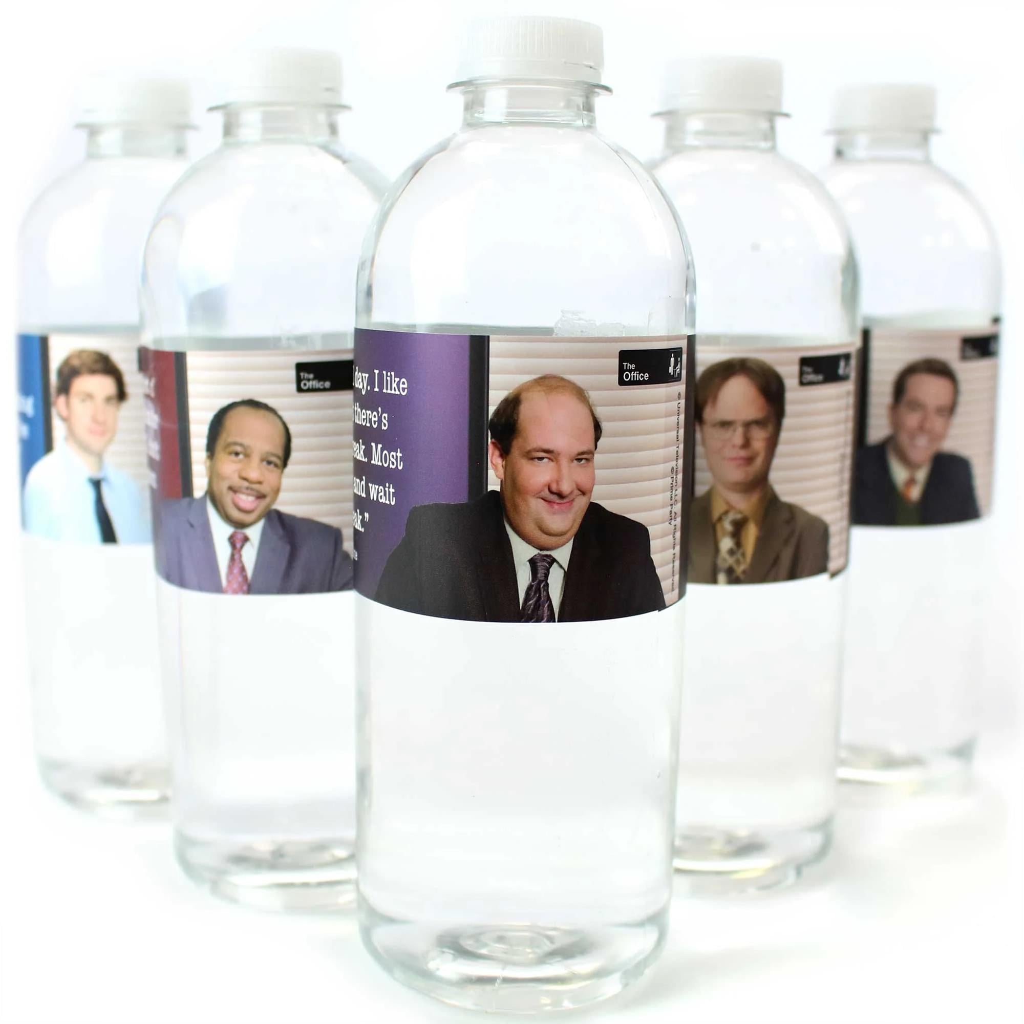The Office Water Bottle Labels | Set of 16