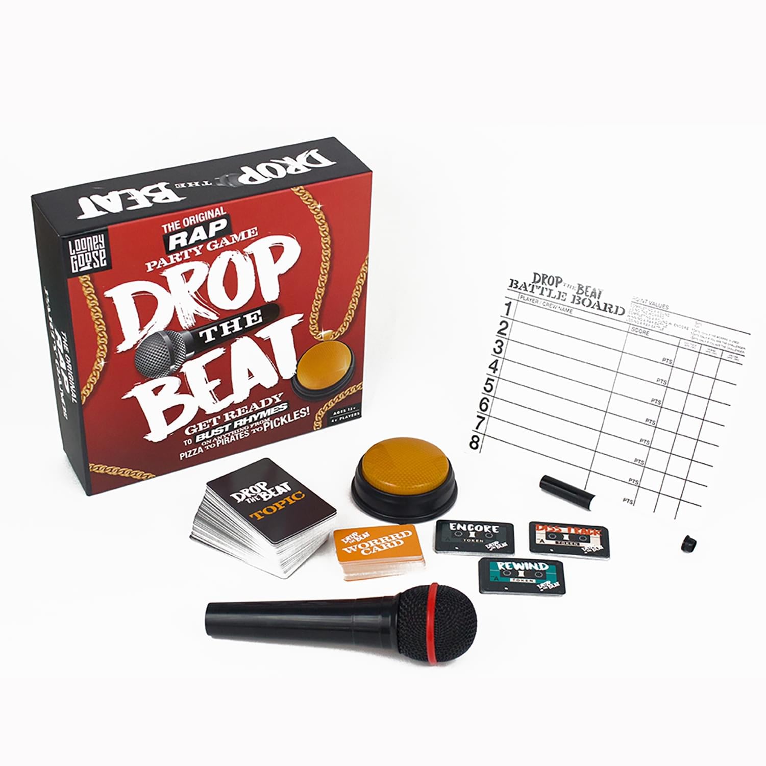 Drop the Beat The Original Rap Party Game | 4+ Players