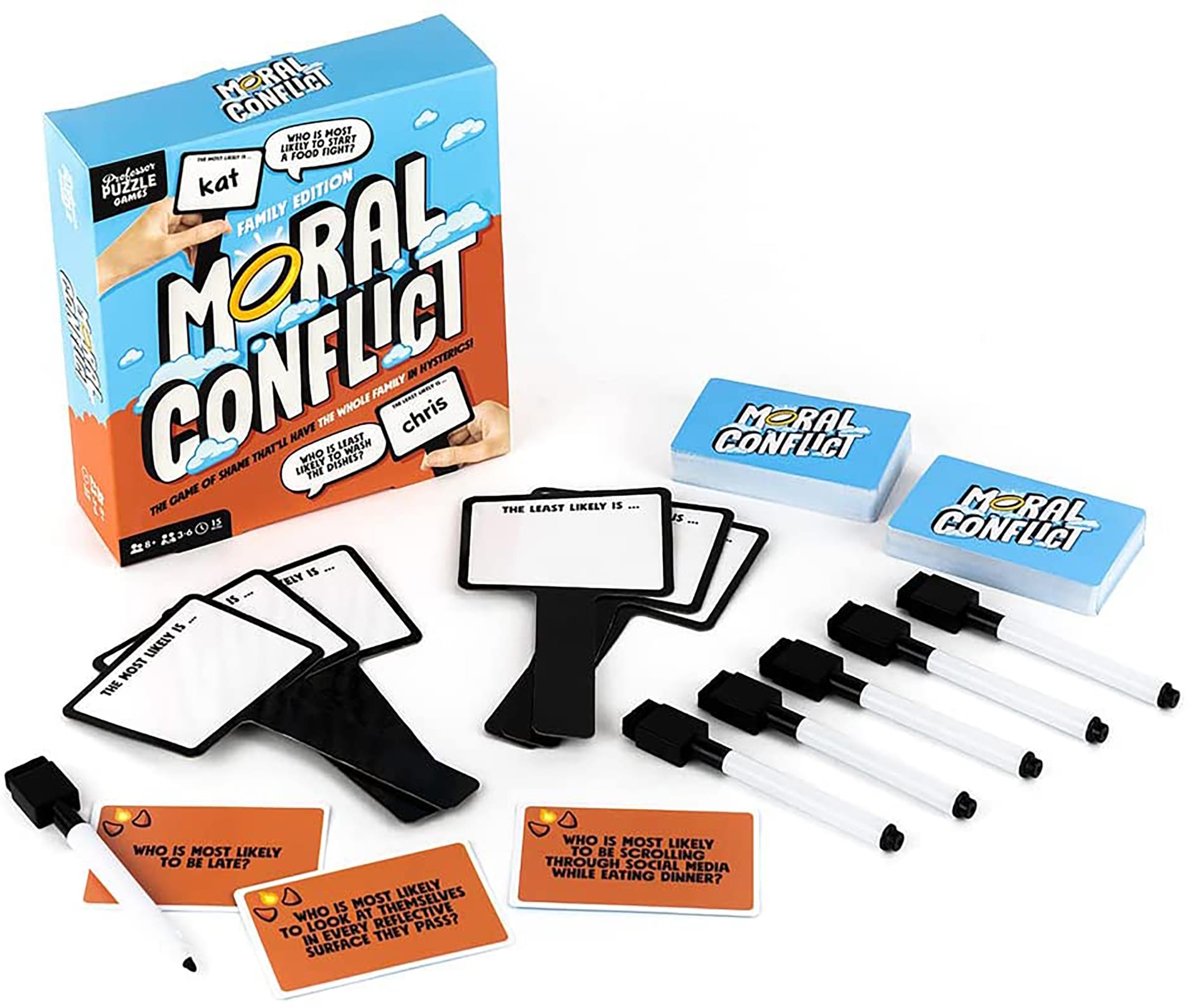 Moral Conflict: Family Edition | Hilarious Family Game of Shame