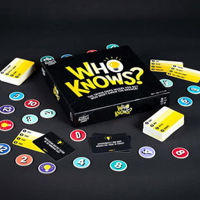 Who Knows? Trivia Game | 2-8 Players