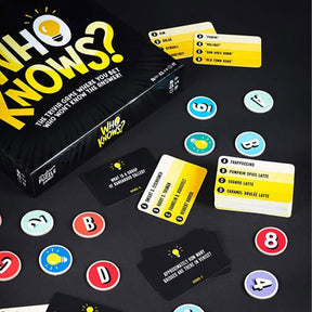 Who Knows? Trivia Game | 2-8 Players
