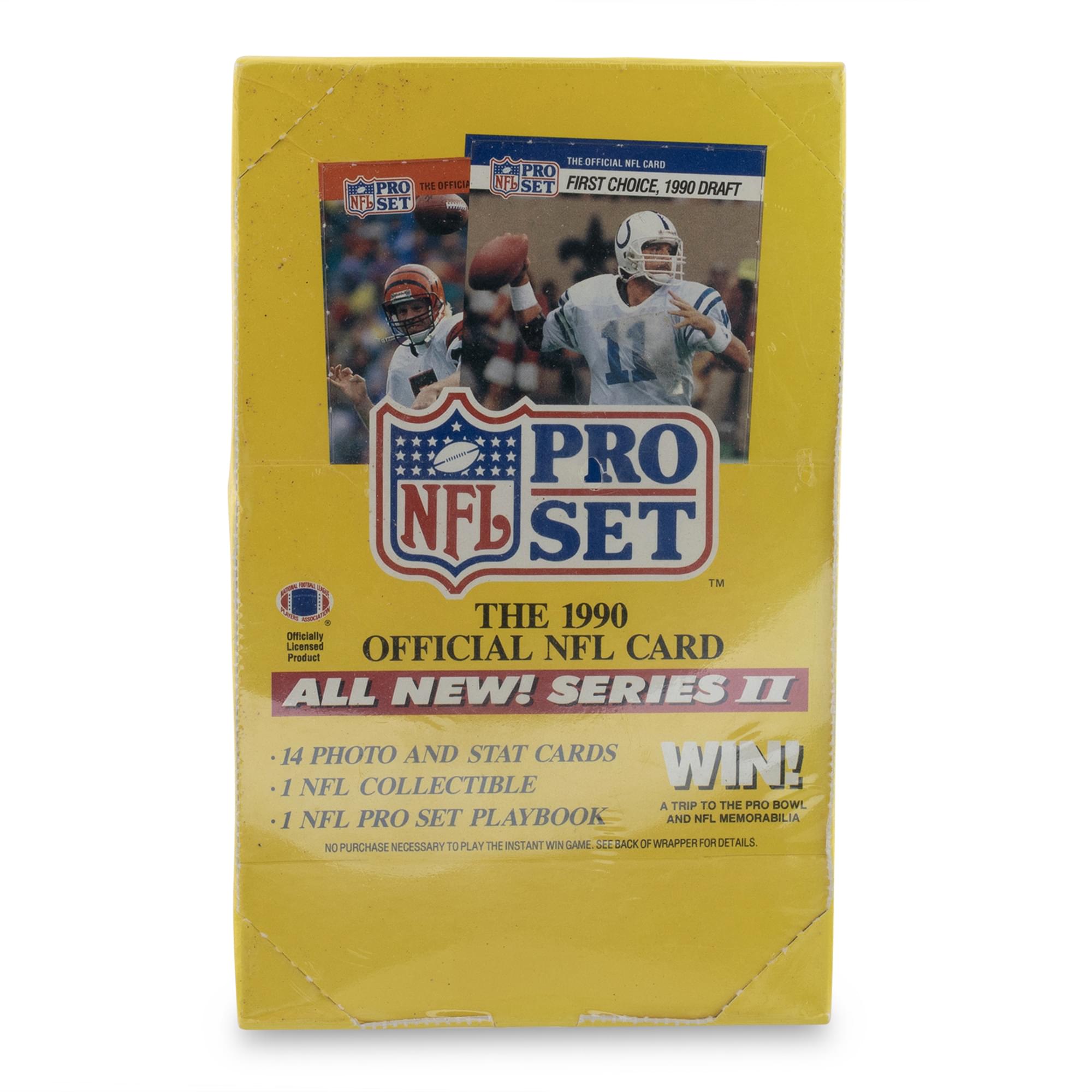 NFL 1990 Pro Set Series 2 Sealed Box | 36 Packs