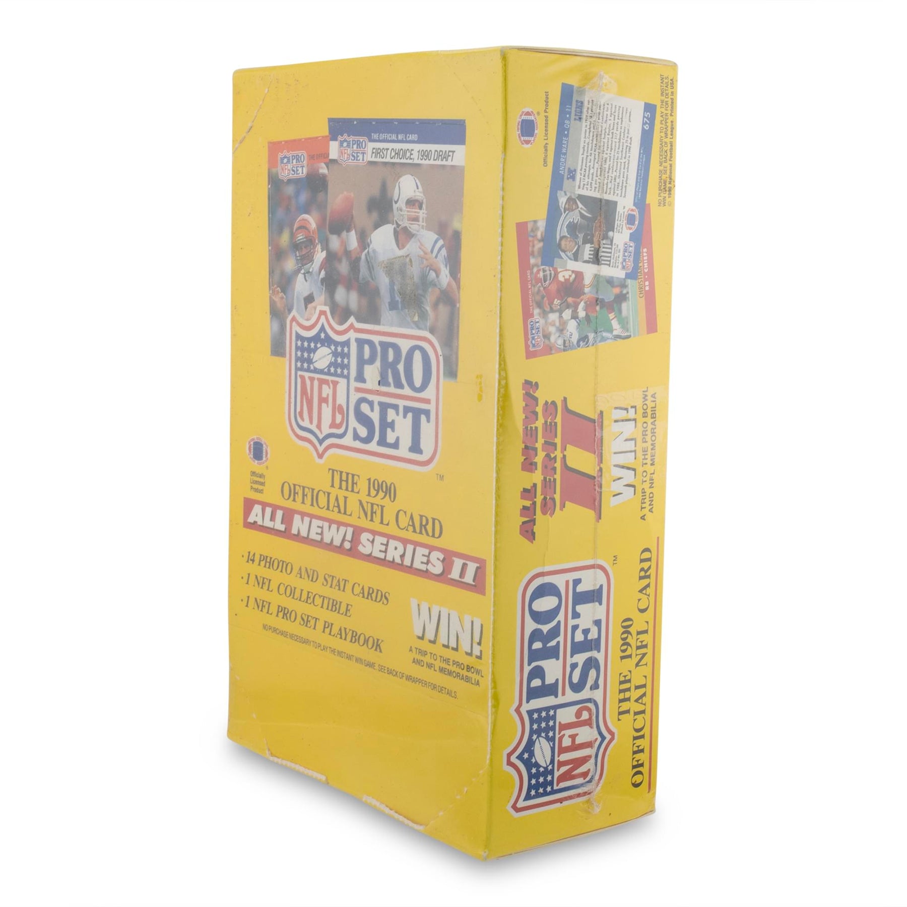 NFL 1990 Pro Set Series 2 Sealed Box | 36 Packs
