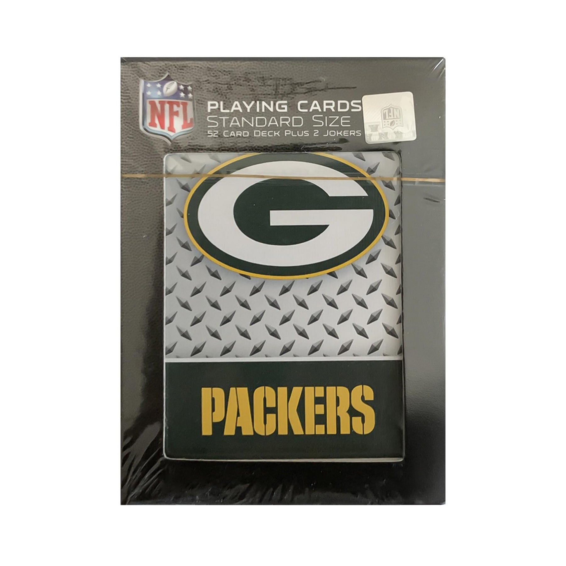 Green Bay Packers NFL Diamond Plate Playing Cards