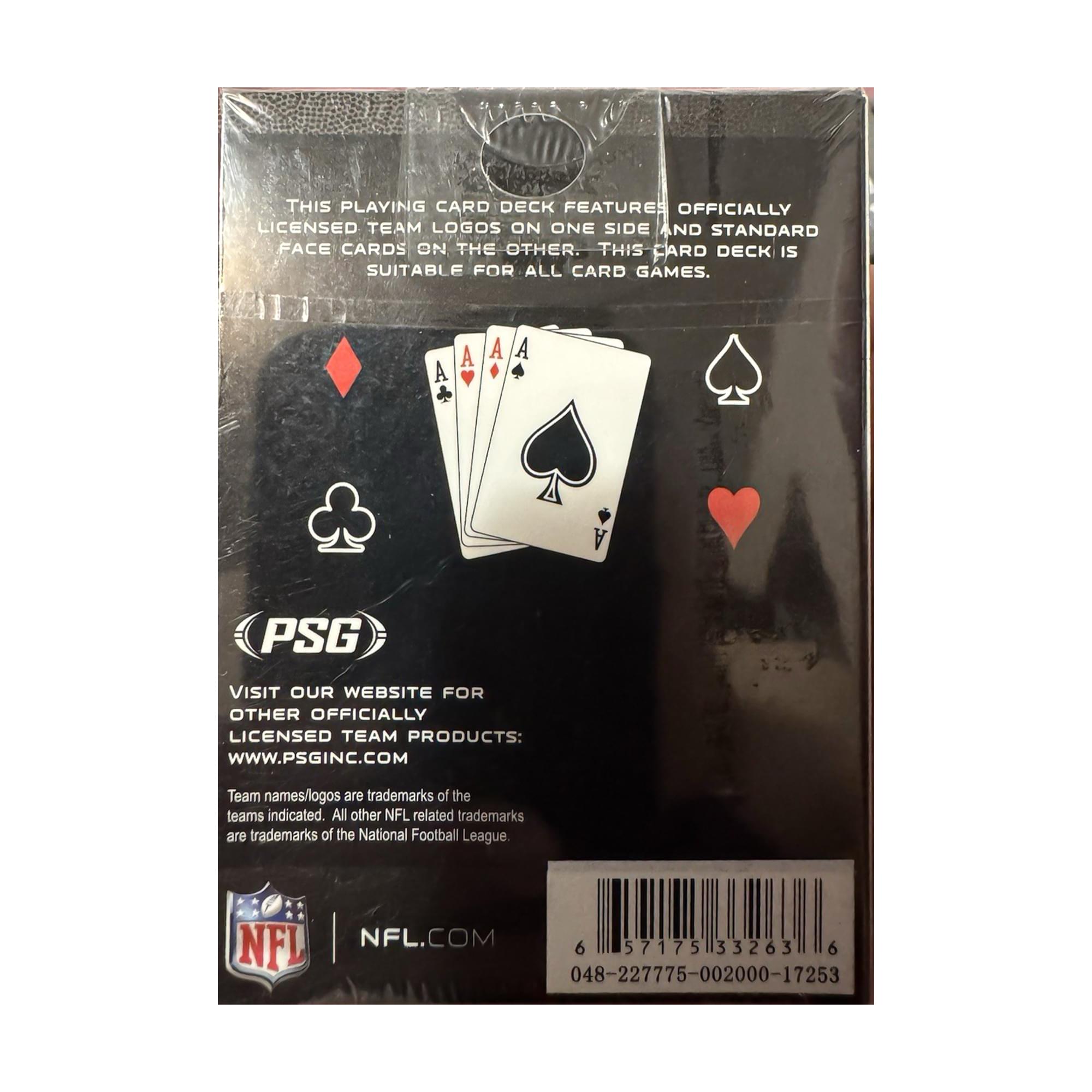 Los Angeles Chargers NFL Diamond Plate Playing Cards