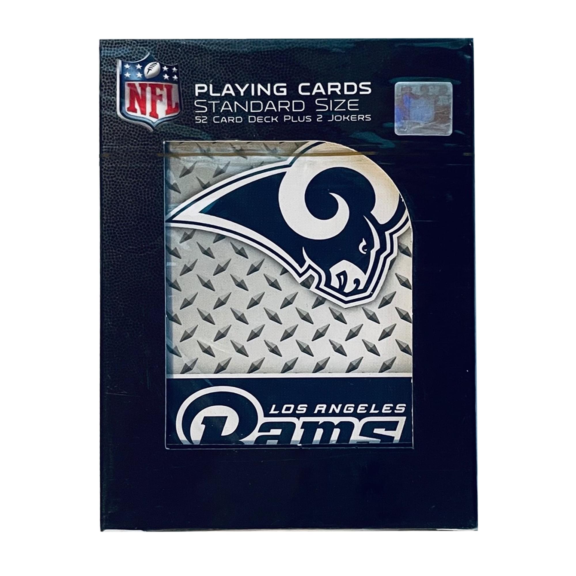 Los Angeles Rams (Old Logo) NFL Diamond Plate Playing Cards