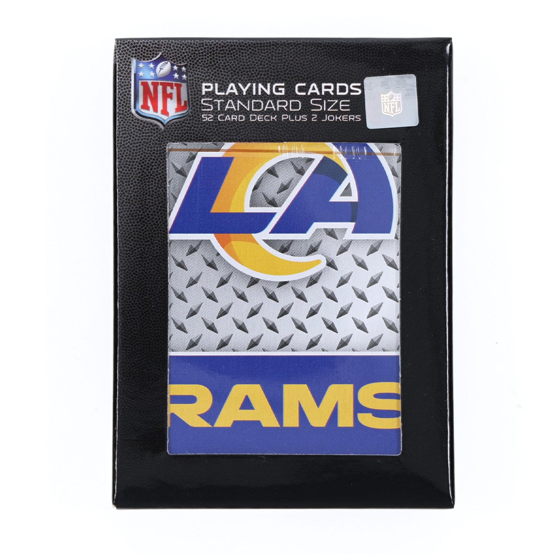 Los Angeles Rams NFL Diamond Plate Playing Cards