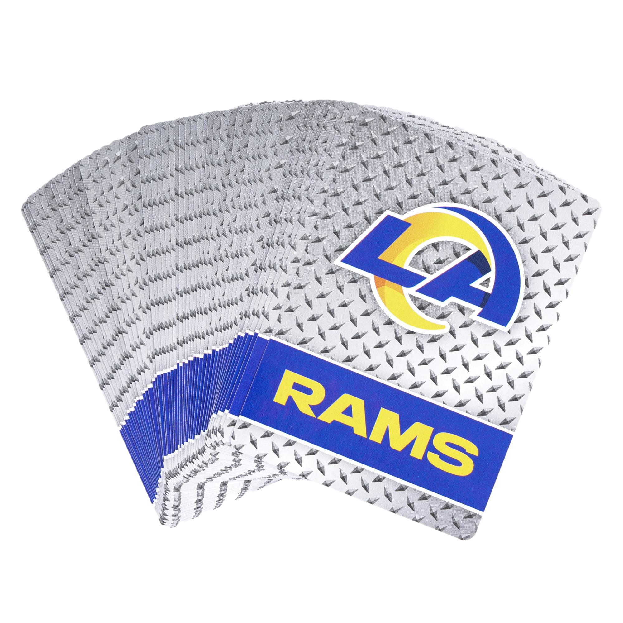 Los Angeles Rams NFL Diamond Plate Playing Cards