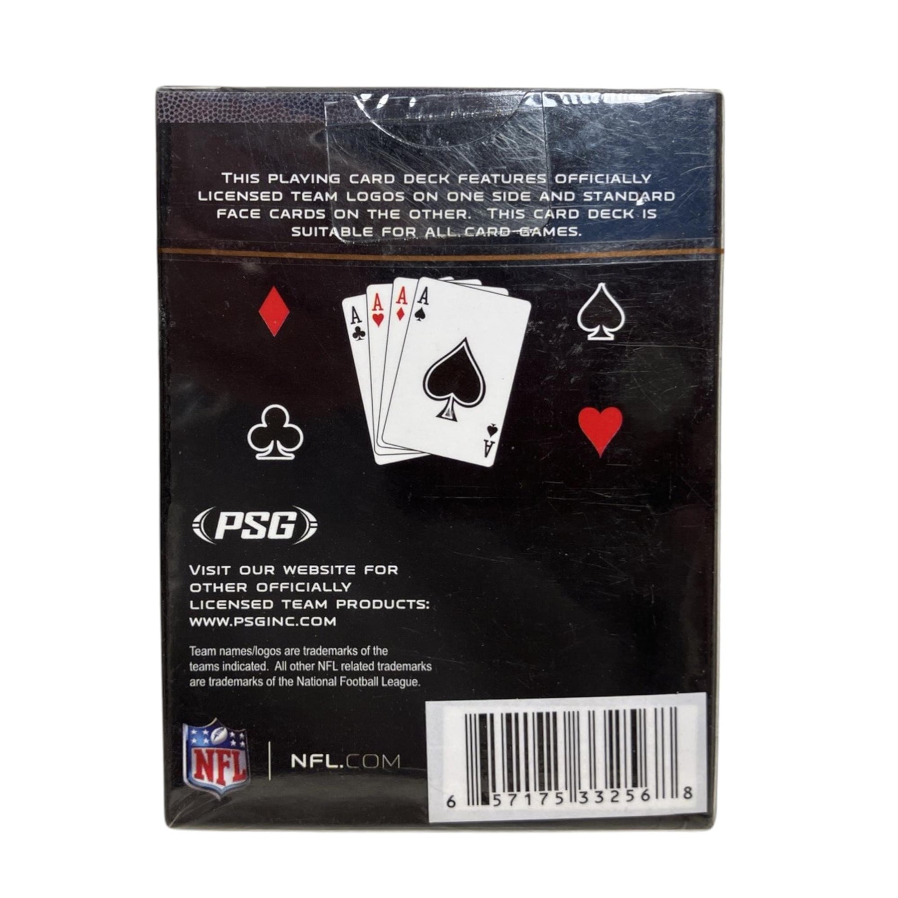 New England Patriots NFL Diamond Plate Playing Cards